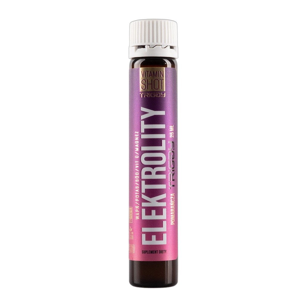 TRIGGY Vitamin Shot Elektrolity smak pomarańczowy, 25 ml