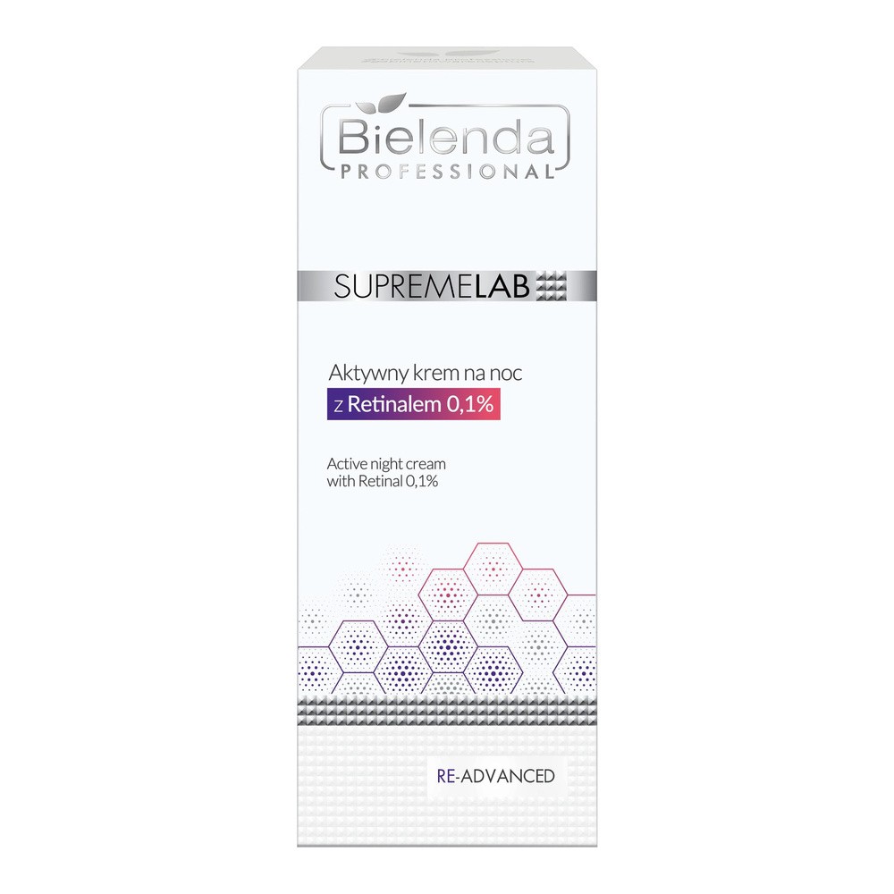 Bielenda Professional Supremelab Aktywny krem na noc z Retinalem 0,1%