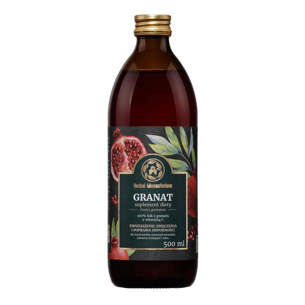 Herbal Pharmaceuticals Herbal Monasterium Sok Granat 500 ml 14635-uniw
