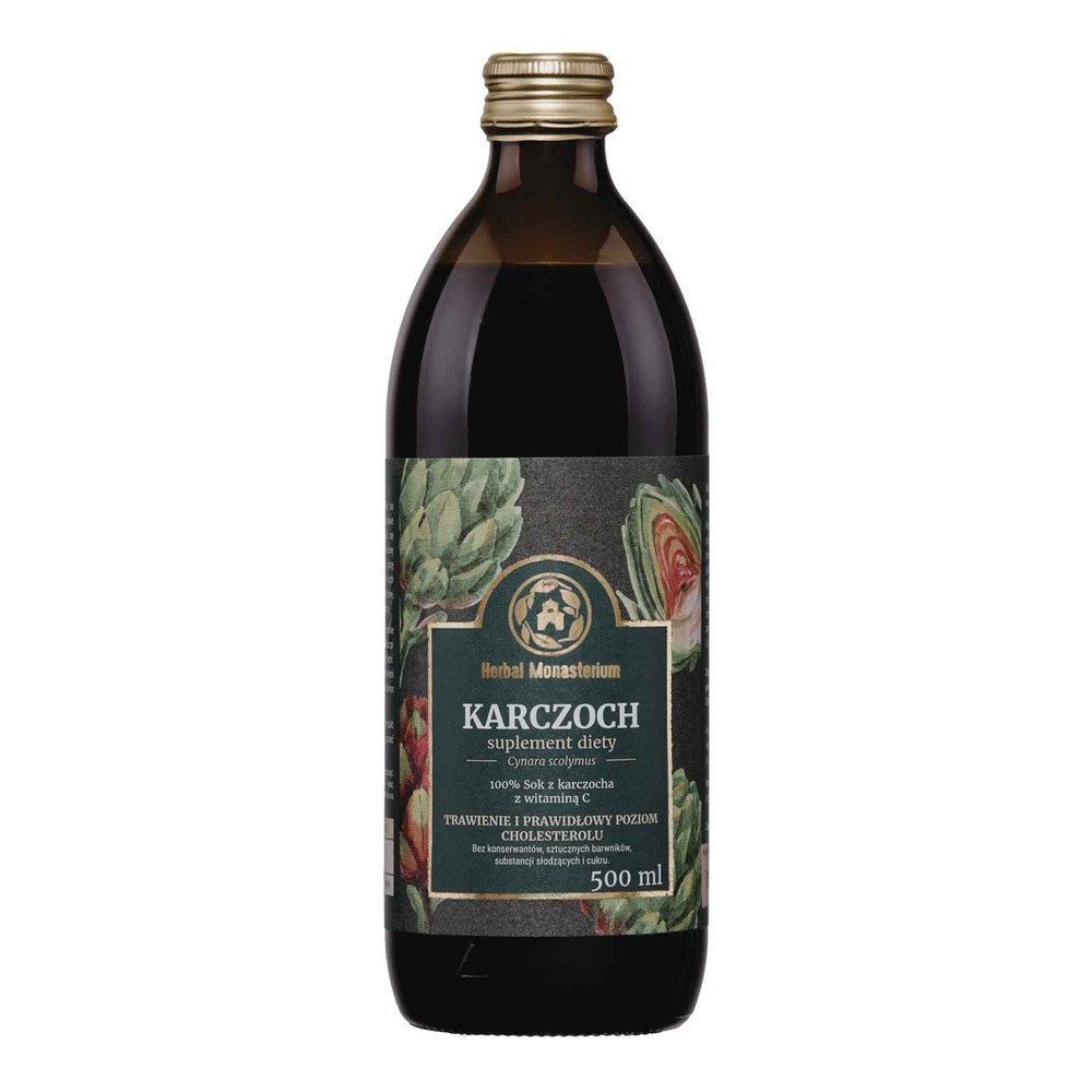 Herbal Pharmaceuticals Herbal Monasterium Sok Karczoch 500 ml 14634-uniw