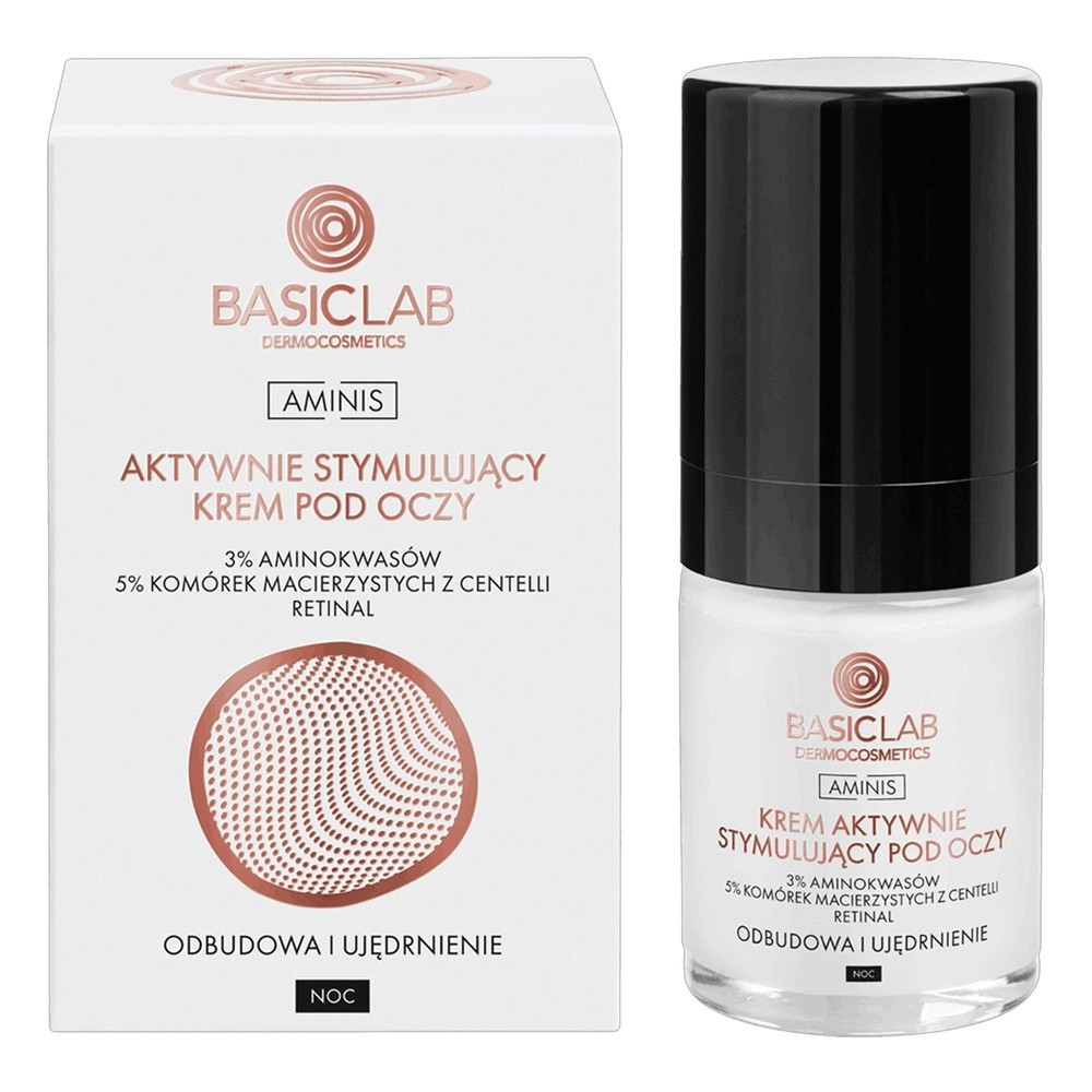 Basiclab aminis krem aktywnie stymulujący pod oczy 18 ml