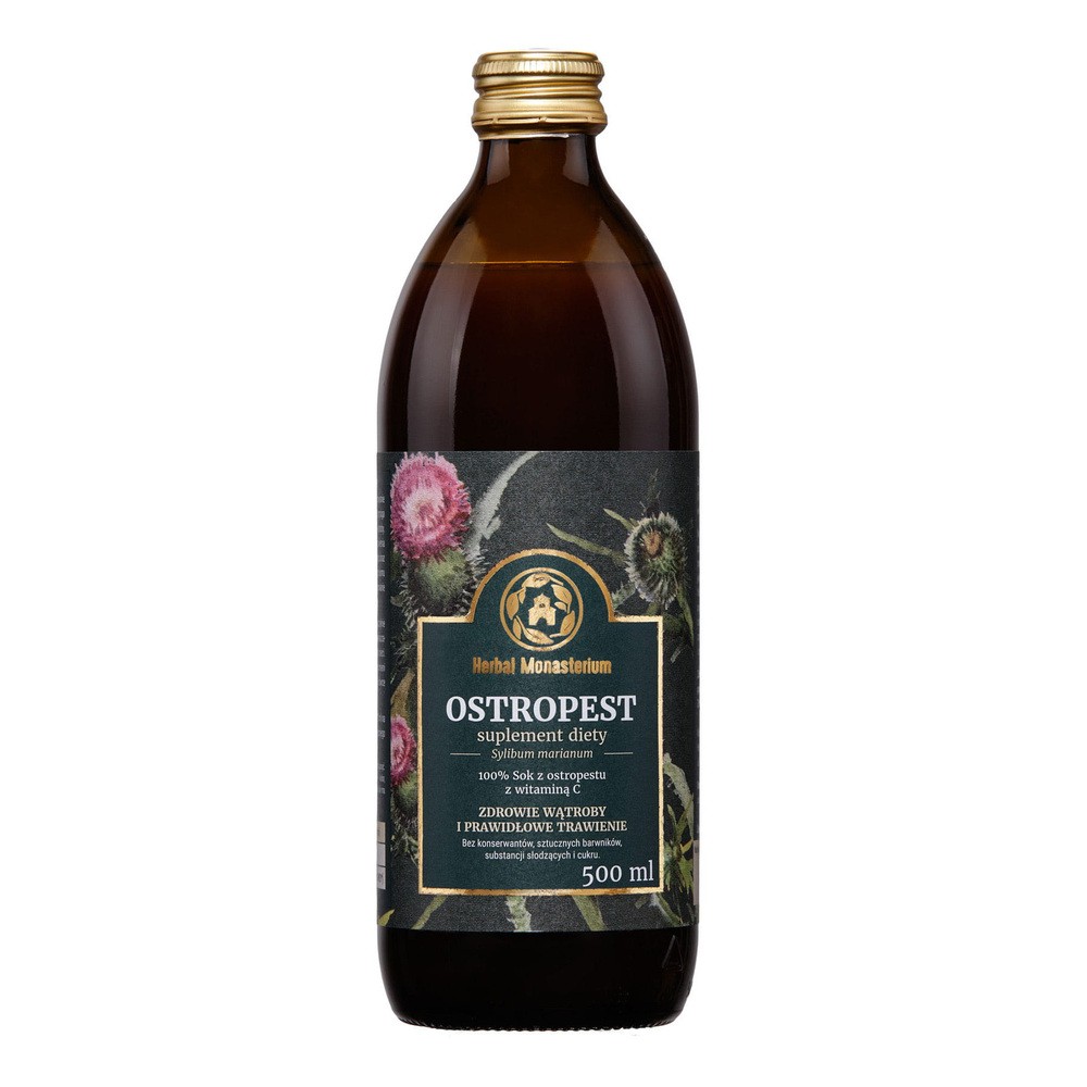 Herbal Pharmaceuticals Herbal Monasterium Sok Ostropest 500 ml 14636-uniw