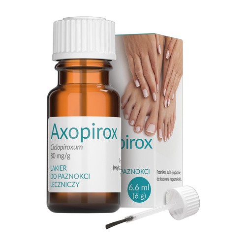 Axopirox lakier do paznokci leczniczy 80 mg/g 6,6 ml