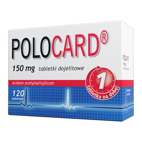 Polocard 150 mg, tabletki, 120 sztuk