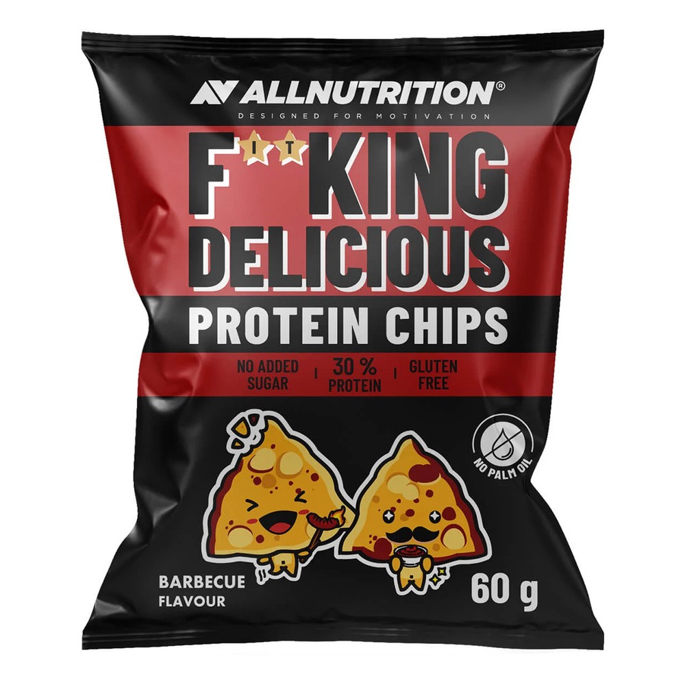 ALLNUTRITION FITKING DELICIOUS PROTEIN CHIPS BARBECUE 60G