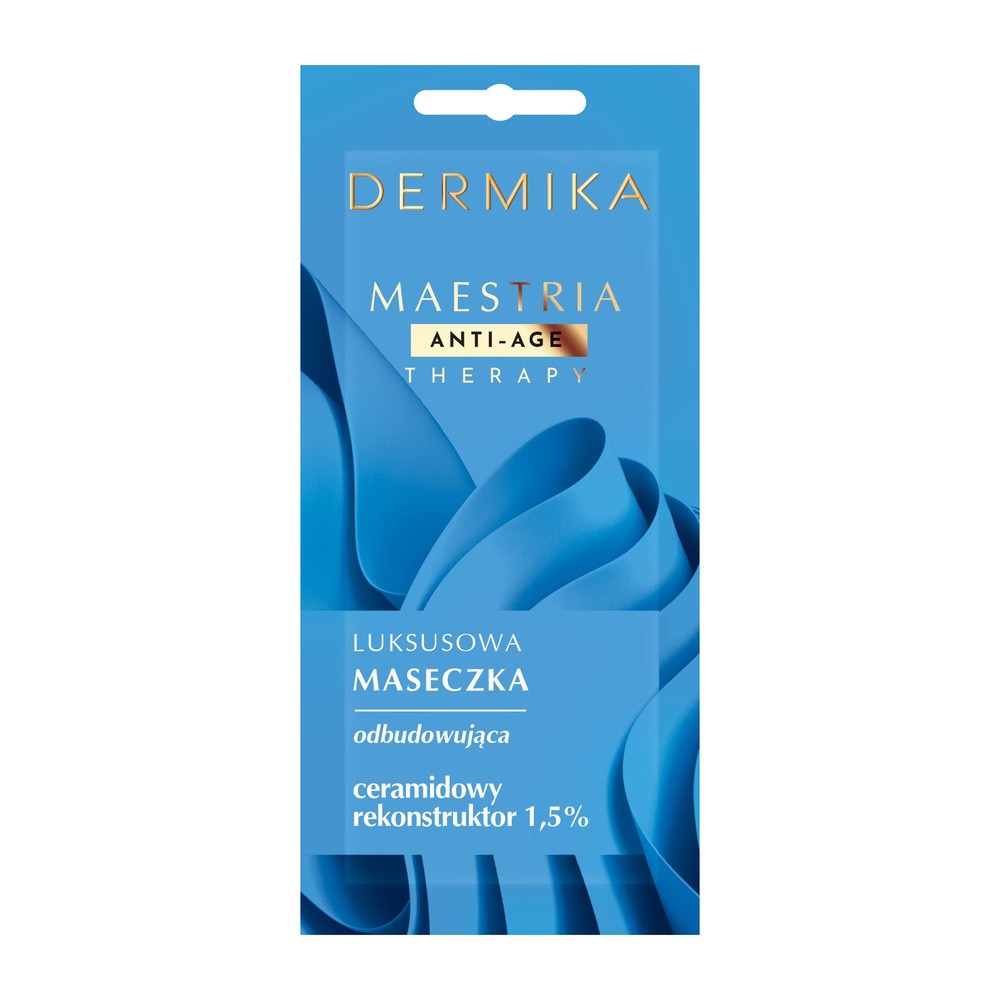 Dermika Maestria, luksusowa maseczka odbudowująca, ceramidowy rekonstruktor 1,5%, 7g