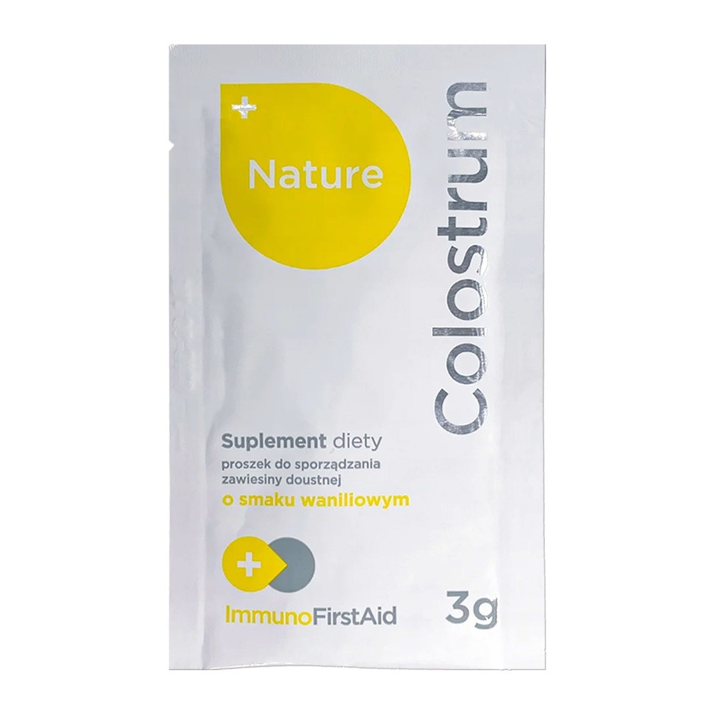 Colostrum, Suplement diety, Plus 500 mg + C +D3 + cynk, 60 kaps.