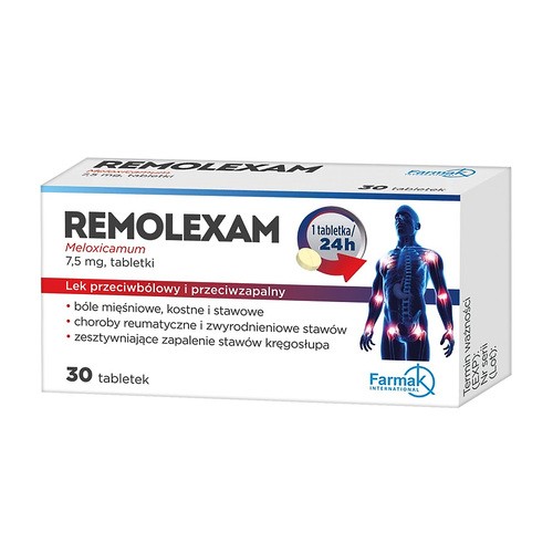 Remolexam 7,5 mg, 30 tabletek