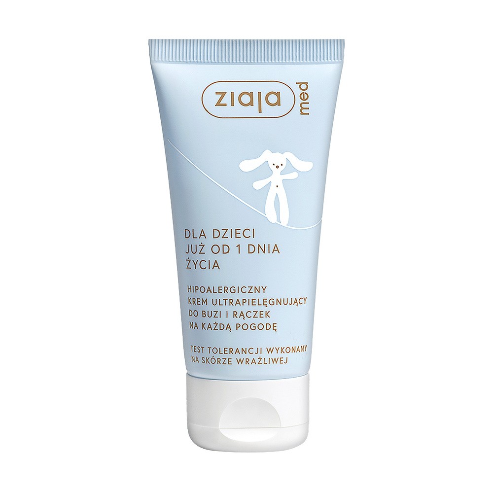ZIAJA MED Dla Dzieci Krem do buzi i rączek, 50ml
