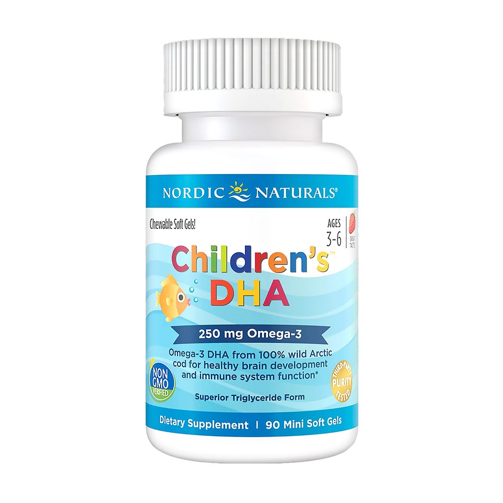 NORDIC NATURALS CHILDREN'S DHA 250mg-90softgel NOR/CHILDHA/90/SOF/