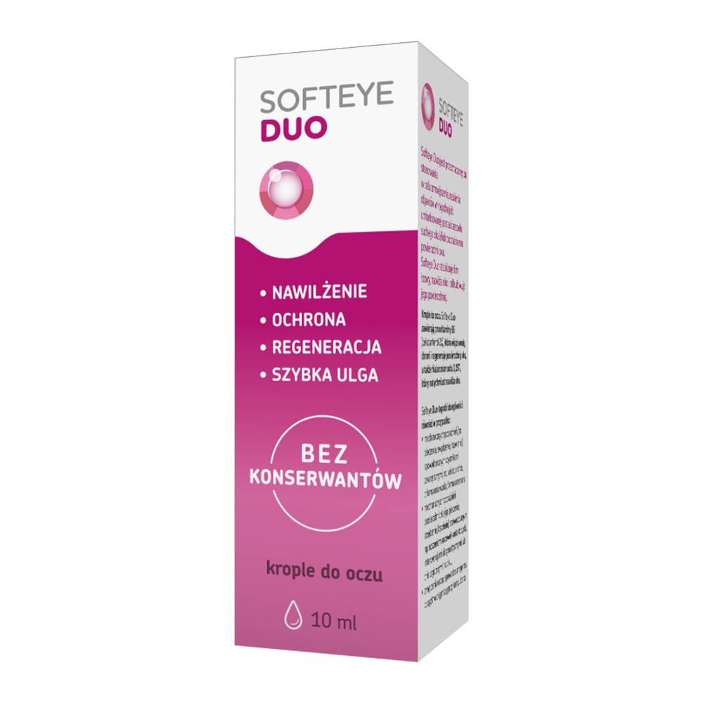 Softeye Duo Krople Do Oczu 10 ml 10 ml