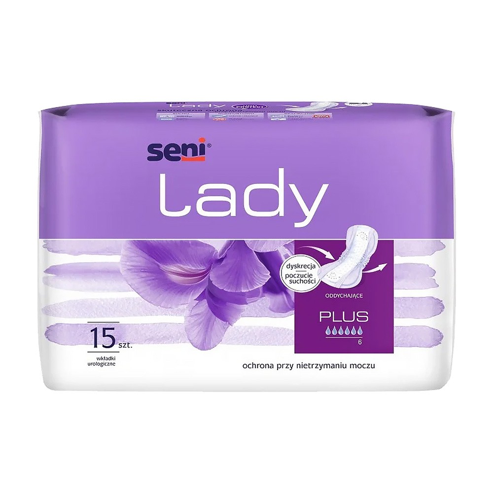 Seni Lady Plus Wkładki Urologiczne 15 Szt.