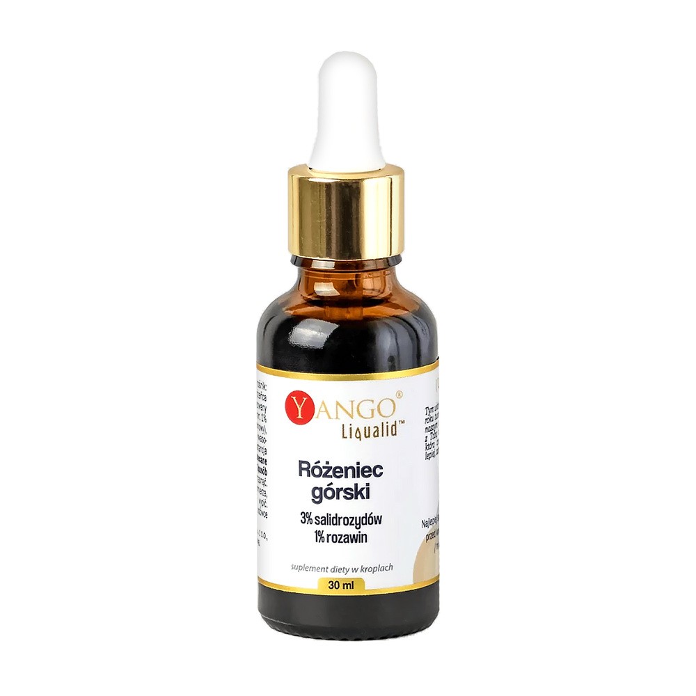 Yango Różeniec górski w kroplach Suplement diety 30 ml