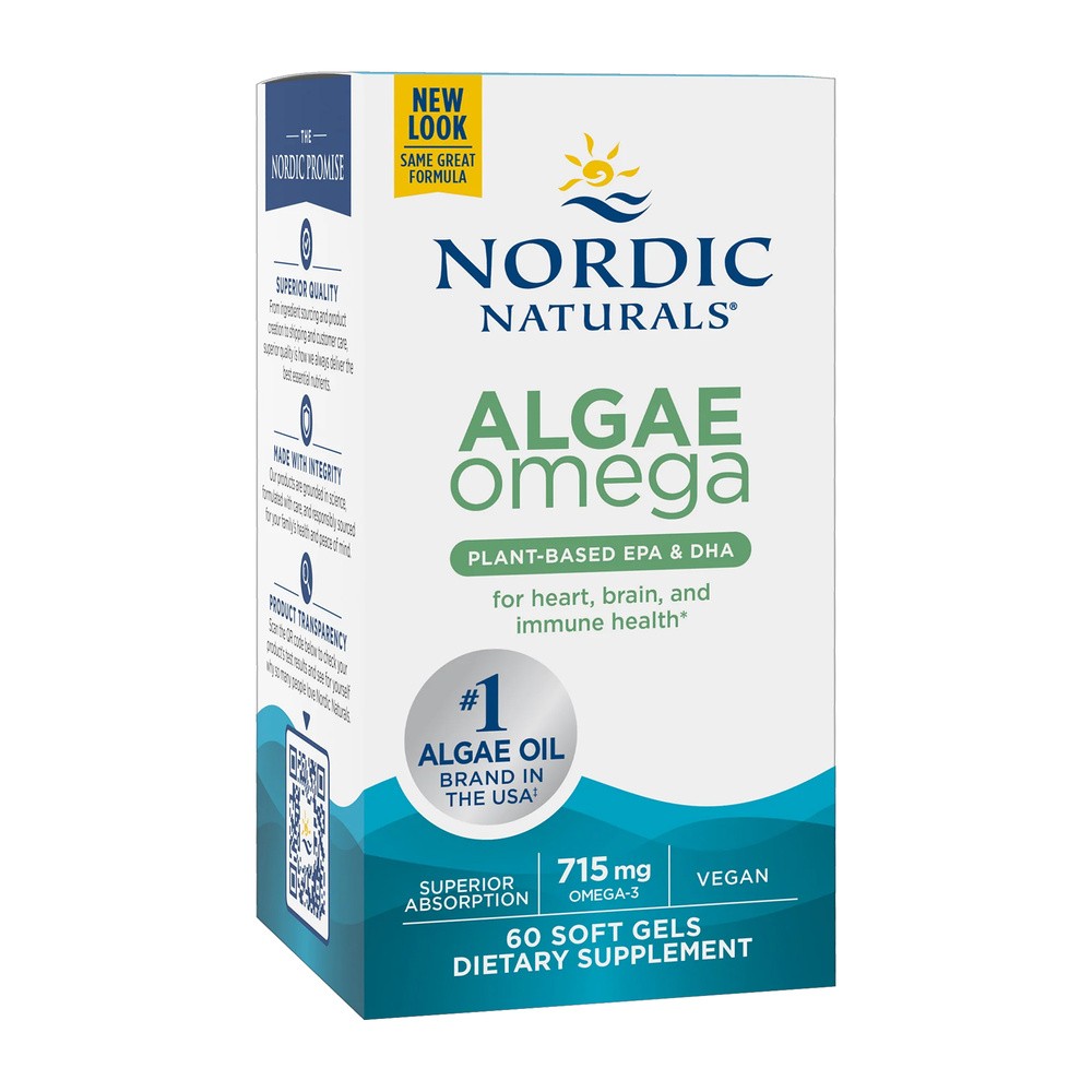 NORDIC NATURALS NORDIC NATURALS Algae Omega 60caps