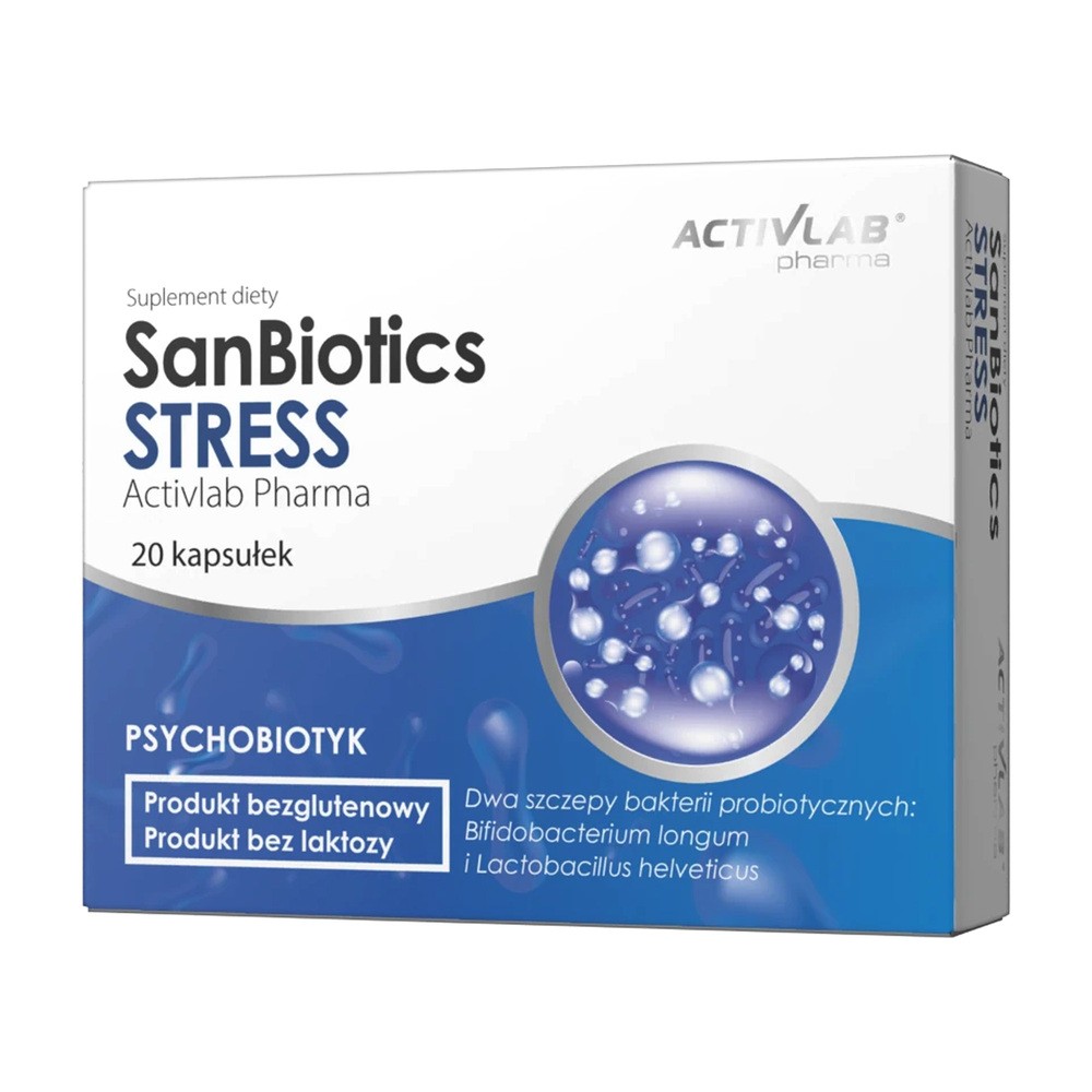 Probiotyk SanBiotics Stress Kapsułki Activlab Pharma