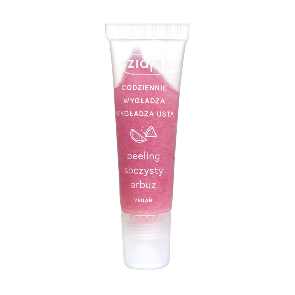 Ziaja codziennie nawilża peeling do ust soczysty arbuz 12 ml
