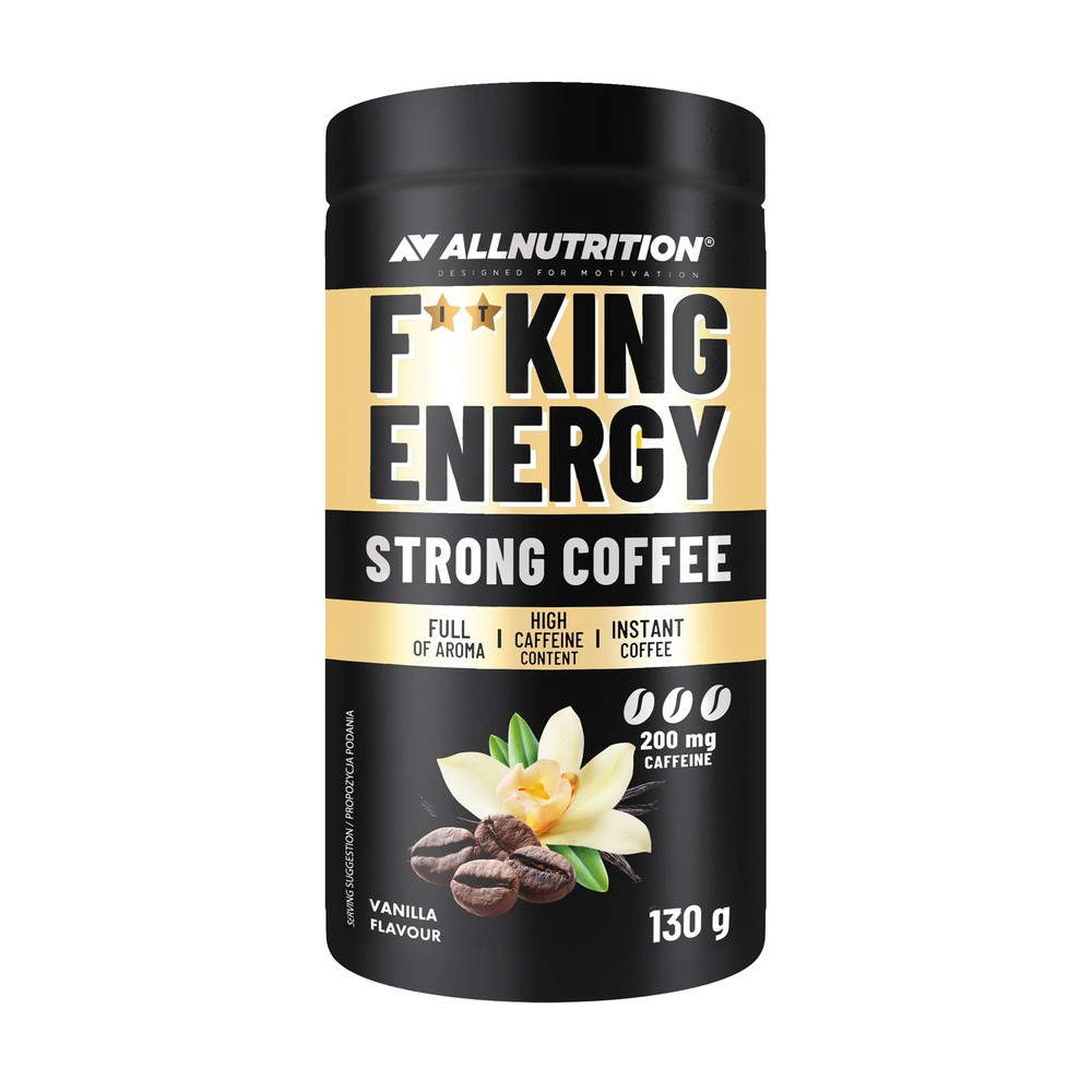 Allnutrition Fitking Energy Strong Coffee Wanilia 130G