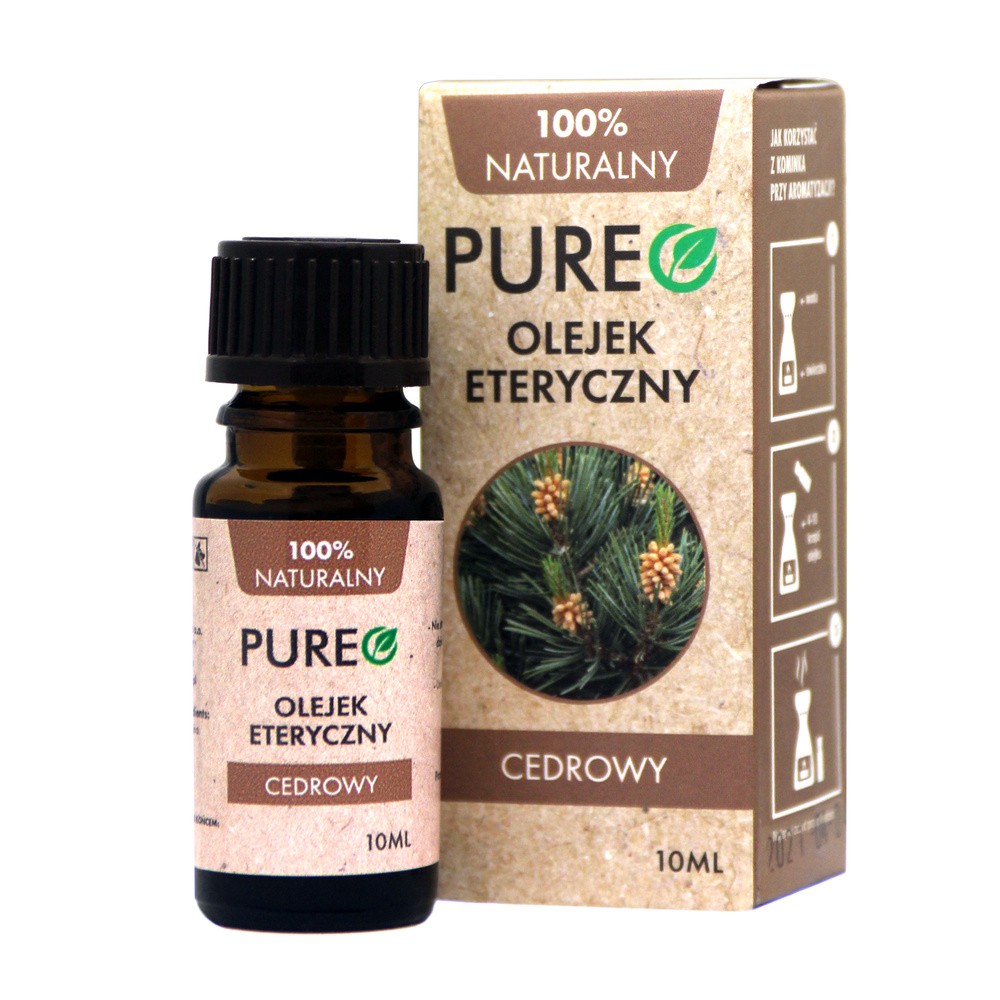 TRADIX Pureo 100% naturalny olejek eteryczny Cedrowy 10 ml