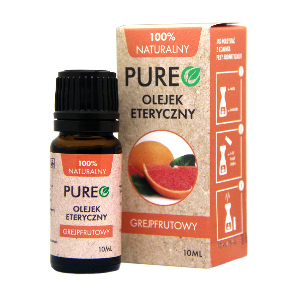TRADIX Pureo 100% naturalny olejek eteryczny Grejpfrutowy 10 ml