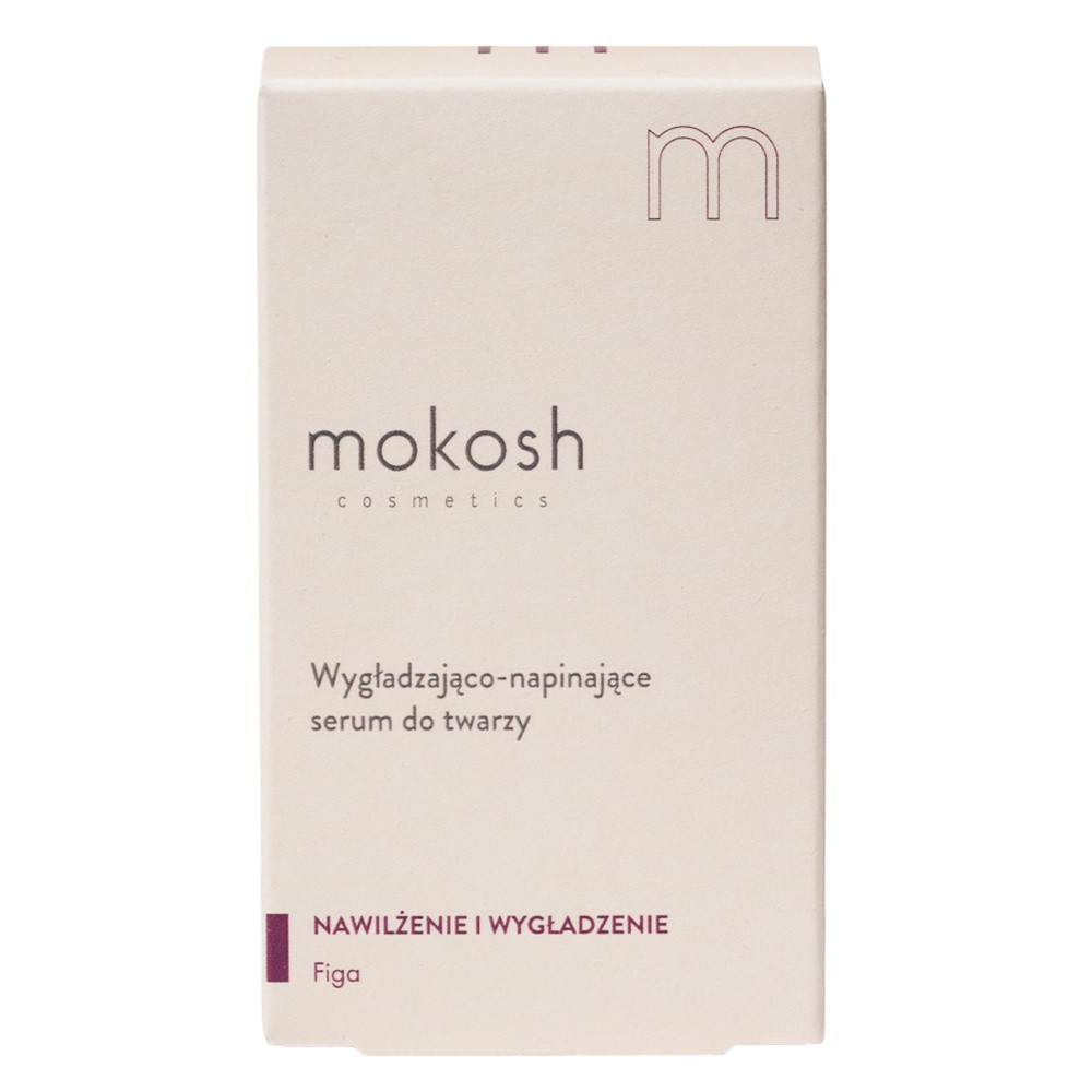 Mokosh Smoothing and Lifting Face Serum Wygładzające napinające serum do twarzy Figa 30 ml
