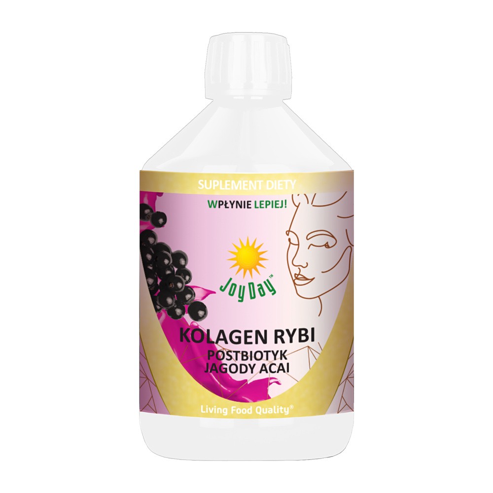 Joy Day Kolagen z Biofermentem Postbiotycznym Płyn 500 ml