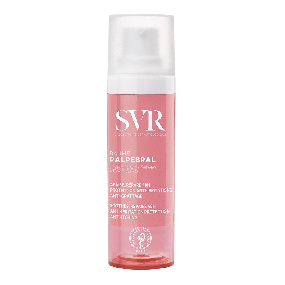 SVR Palpebral Baume, Kojący balsam do twarzy powiek i okolic oczu, 30ml