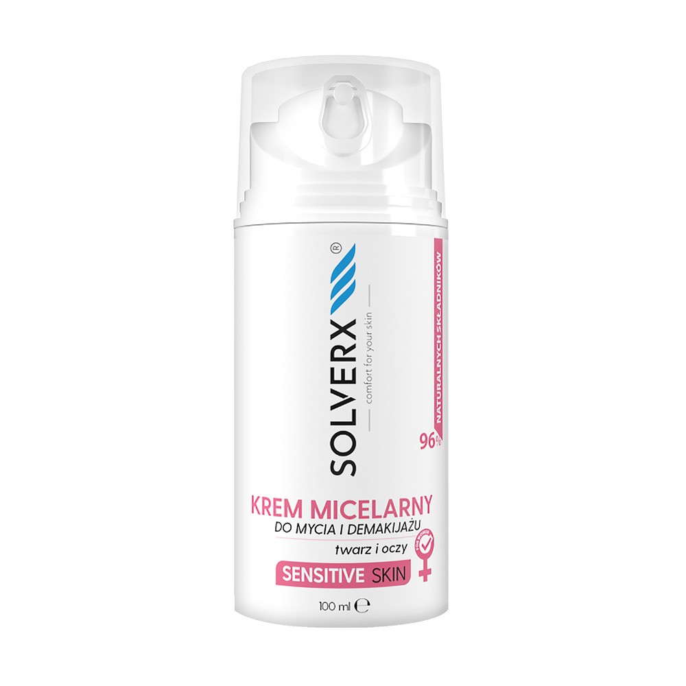 Solverx Sensitive Skin krem micelarny do demakijażu 100 ml