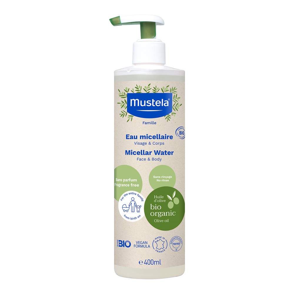 Mustela Organic Micellar Water organiczna woda micelarna 400ml