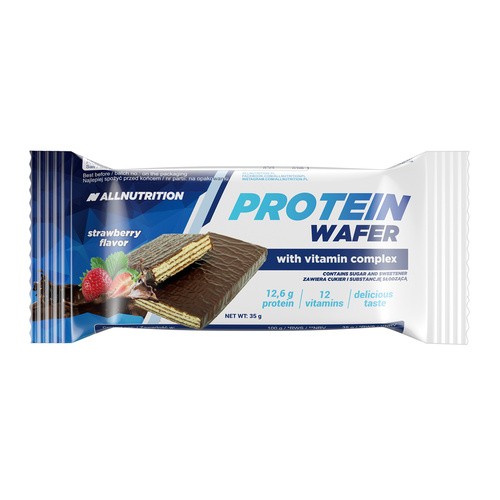 Wafel proteinowy PROTEIN WAFER 35g Truskawka