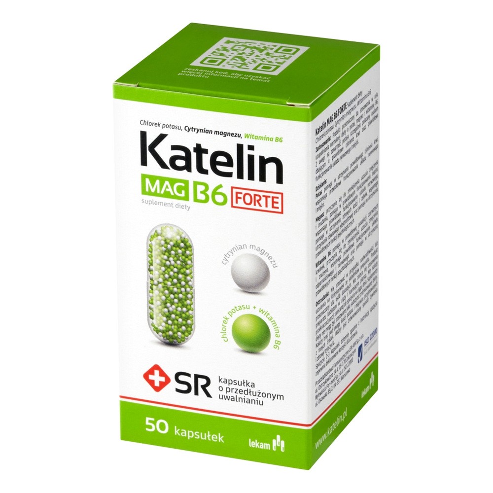 Katelin Mag B6 Forte 50 Kapsułek