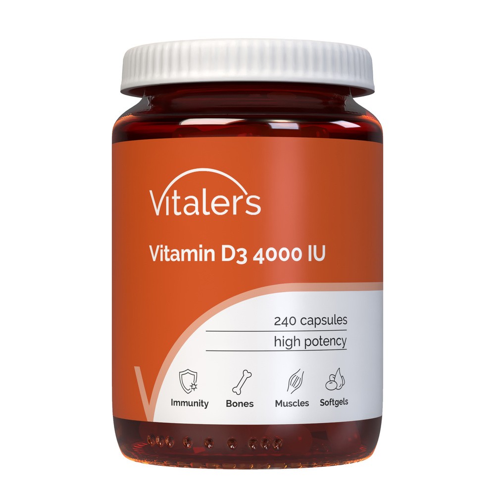 Vitaler's Witamina D3 4000 IU - 240 kapsułek