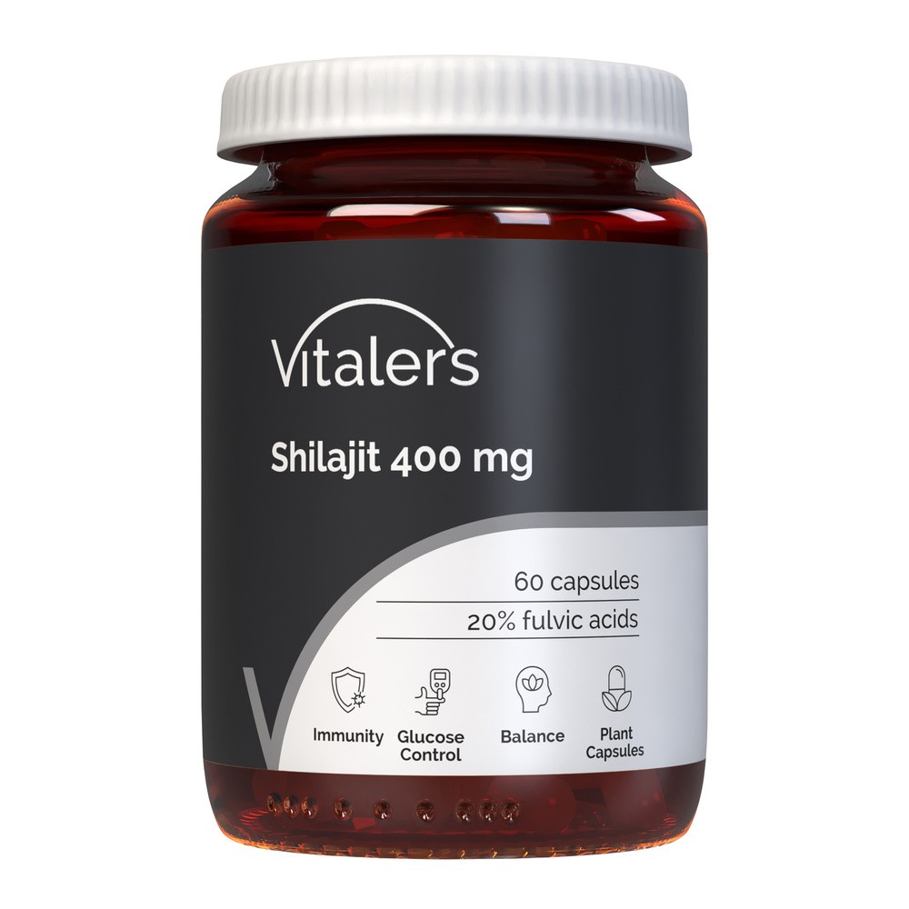 Vitaler's Shilajit (Mumio ałtajskie) 400 mg - Suplement diety, 60 kaps.
