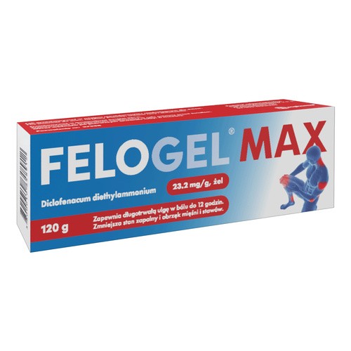 Felogel Max Żel 23,2 mg/g, 120g