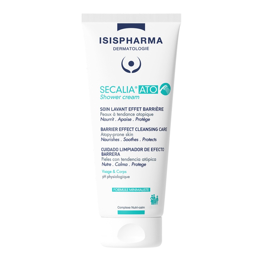 Isis Pharma Secalia ATO, krem myjący pod prysznic z efektem bariery, 40 ml