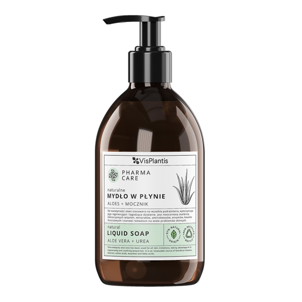 VIS PLANTIS PHARMA CARE MYDŁO W PŁYNIE ALOES + MOCZNIK 500ML