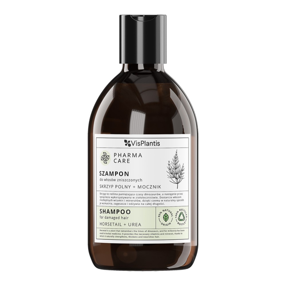 Vis Plantis Pharma Care Skrzyp + Mocznik - Szampon do włosów zniszczonych 500 ml
