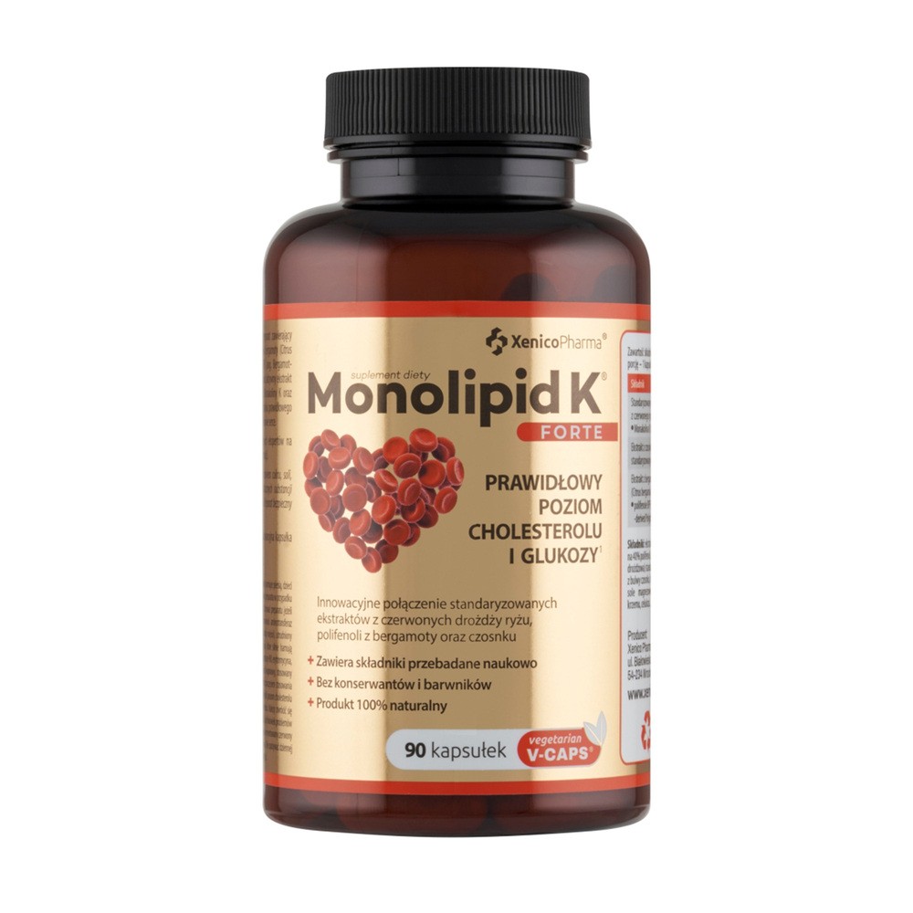 Xenico, Monolipid K Forte, 90 kaps.