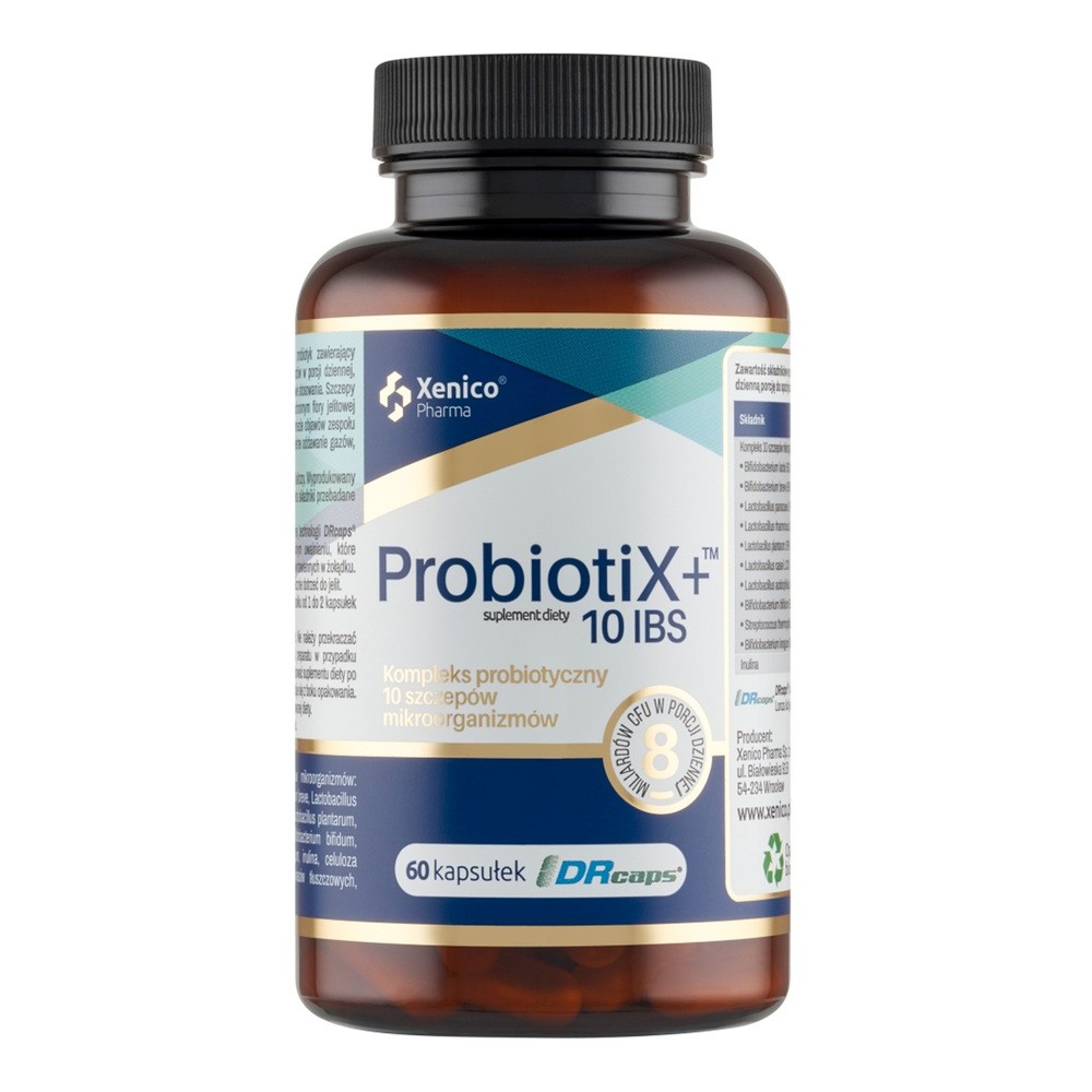 XENICO PHARMA Xenicopharma Probiotix+ 10 IBS 60 k. XP6781