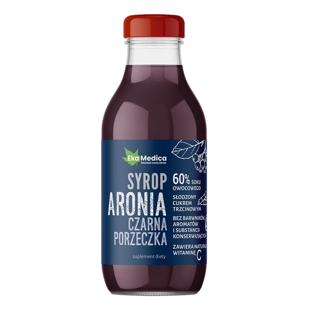 EkaMedica Syrop Aronia Czarny Bez 300Ml
