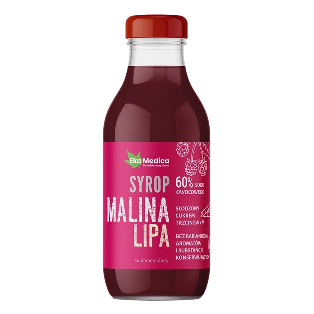 Ekamedica Syrop Malina Lipa 300ml
