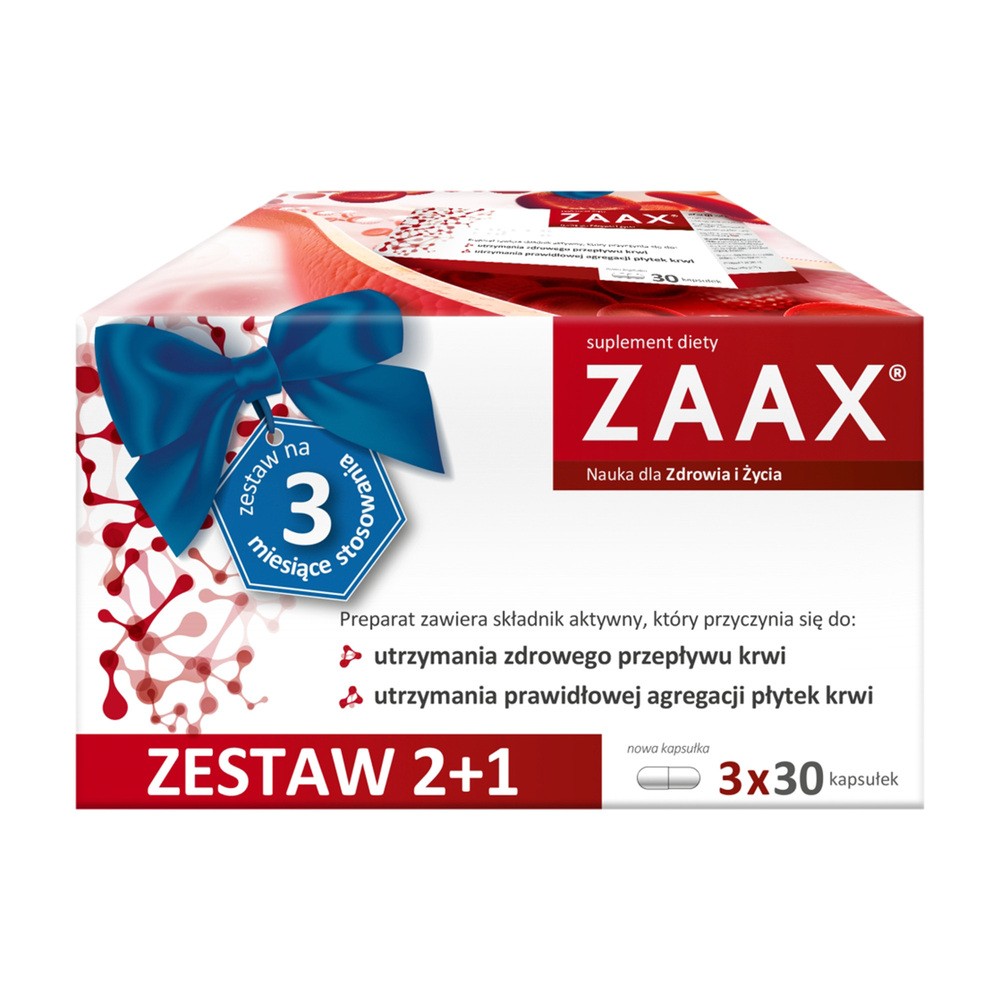 Zaax, 3 x 30 kapsułek