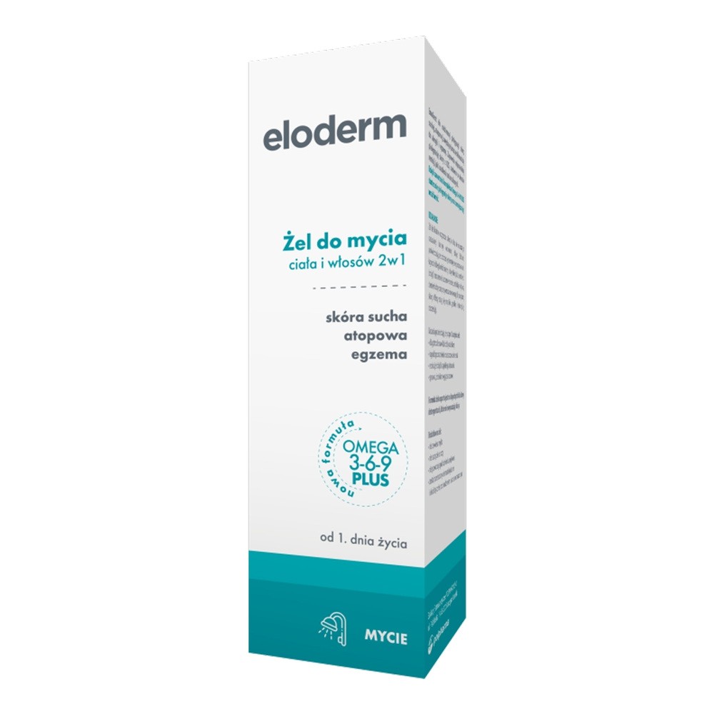 Eloderm Żel do Mycia Ciała i Włosów 2 w 1 200 ml