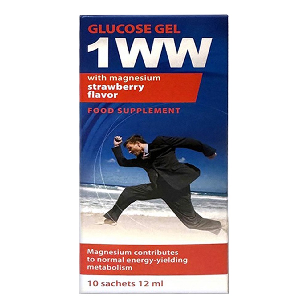 MEDMESS Płynna glukoza 1ww x 10 sasz smak truskawkowy