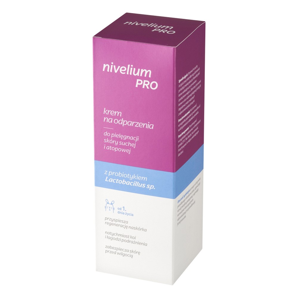 Nivelium Pro, krem na odparzenia do pielęgnacji skóry suchej i atopowej, od 1 dnia życia, 100 g