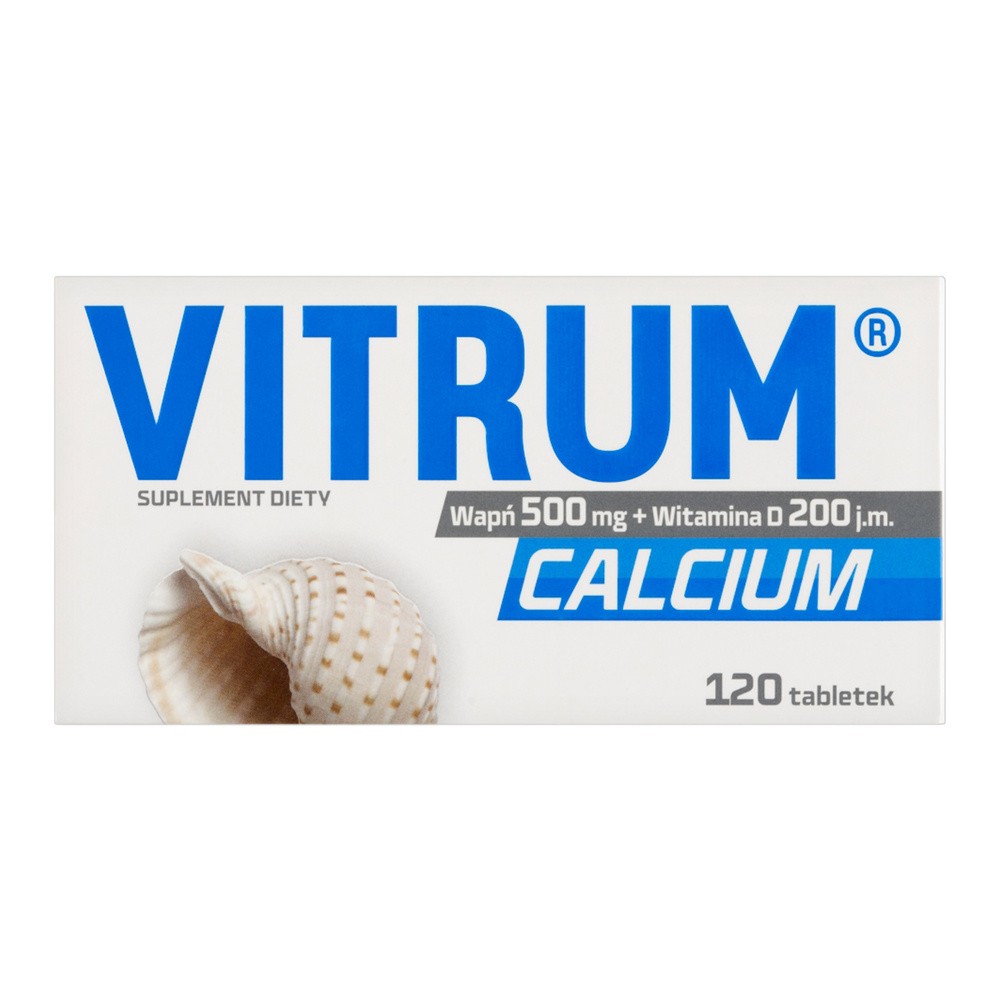 Vitrum Calcium, 120 tabletek