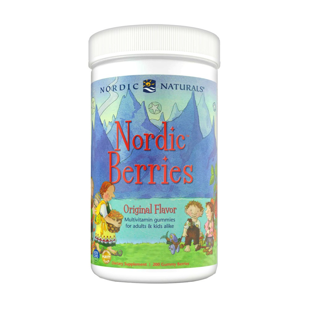 Nordic Naturals Nordic Berries (200 żelków)
