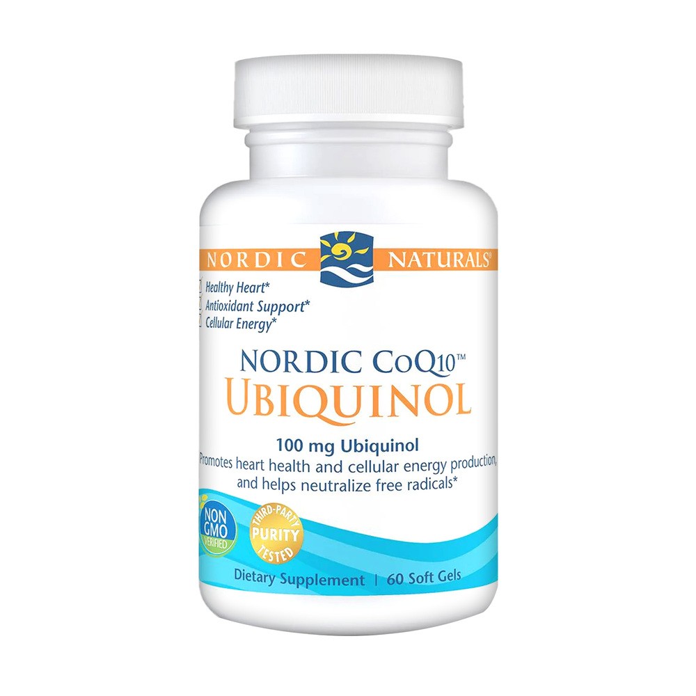Nordic Naturals Koenzym CoQ10 Ubiquinol (60 kaps.)