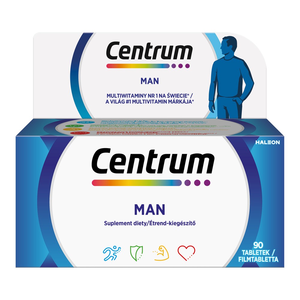 CENTRUM On Multiwitamina Suplement Diety 90 Tabletek