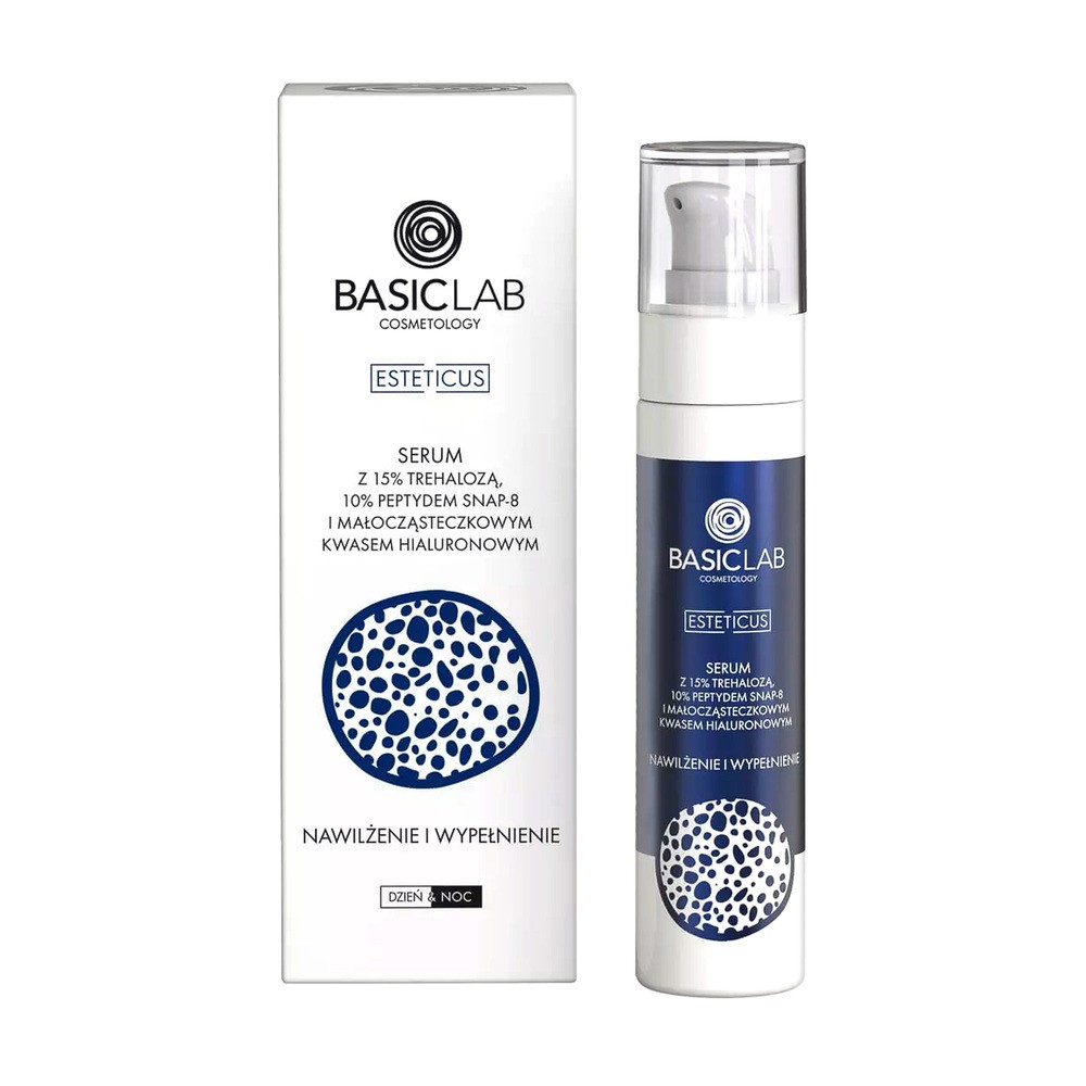 BasicLab BasicLab Nawilżenie i Wypełnienie Serum z trehalozą 15% i 10% peptydem 50 ml