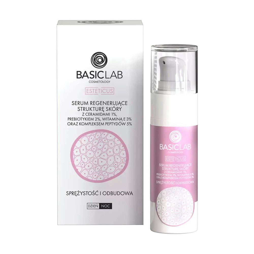 Basiclab Esteticus Kompleks Peptydów 5% - Serum regenerujące strukturę skóry 50ml